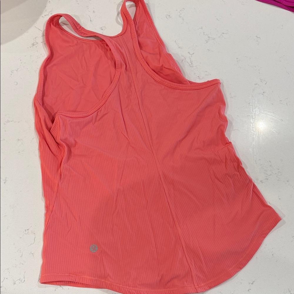 Lululemon Athletica Pink Tank Top